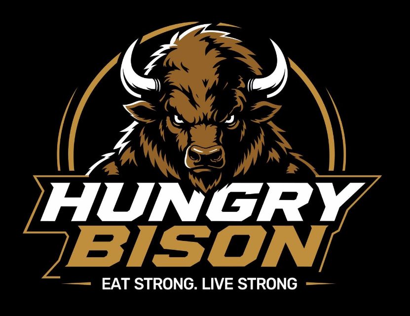 Logo Hungry Bison zaprojektowane przez Fresh Look Design